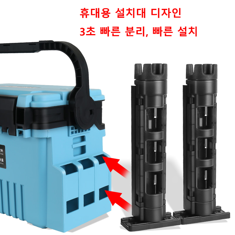 JSFUN Fishing Box Barrel Holde - огляд і ціна Fishing Kayak Crate